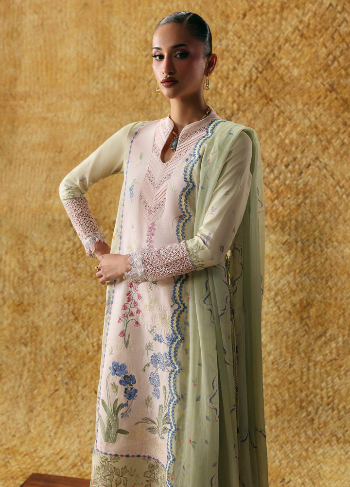 Sable Vogue Unstitched Embroidered Lawn 3 Piece Suit SV26ULL SL-08-26-V2 - Festive Collection