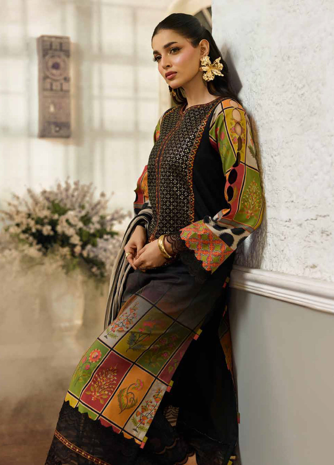 Sun Shine by Charizma Unstitched Embroidered Lawn 3 Piece Suit CHR26ULS CSN6-18 - Summer Collection