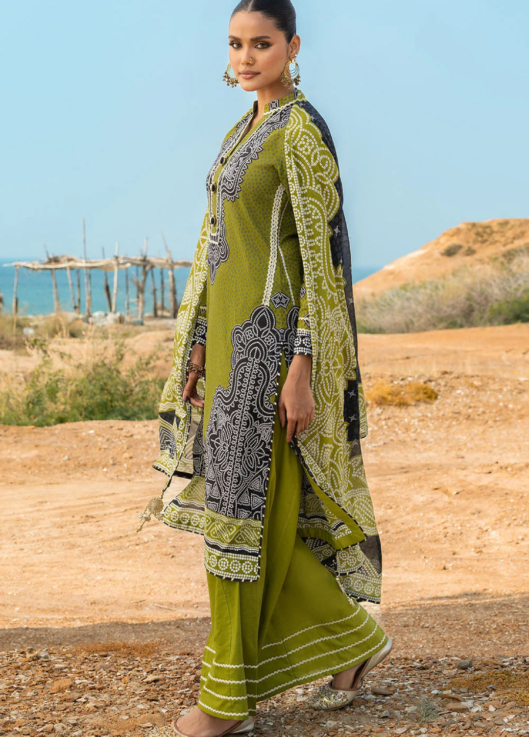 The Chunri by Gul Ahmed Unstitched Printed Lawn 3 Piece Suit GA26UTCL CL-62061 A - Summer Collection