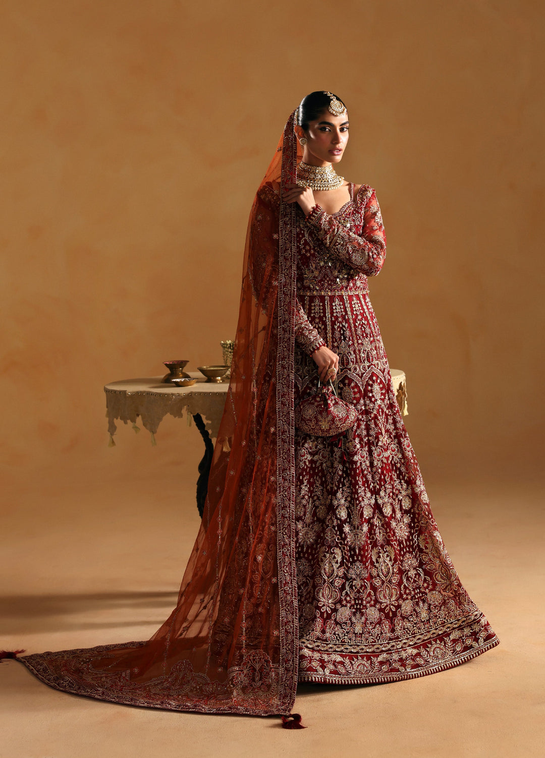 Gulaal Unstitched Embroidered Organza Suits 3 Piece GL25UW JAHARI-WU-10 - Wedding Collection