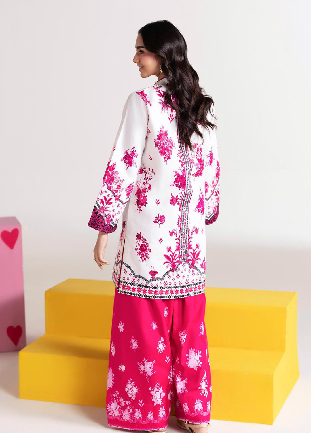 Amal Prints by RajBari Unstitched Printed Lawn 3 Piece Suit RB26UPA D-1 - Summer Collection