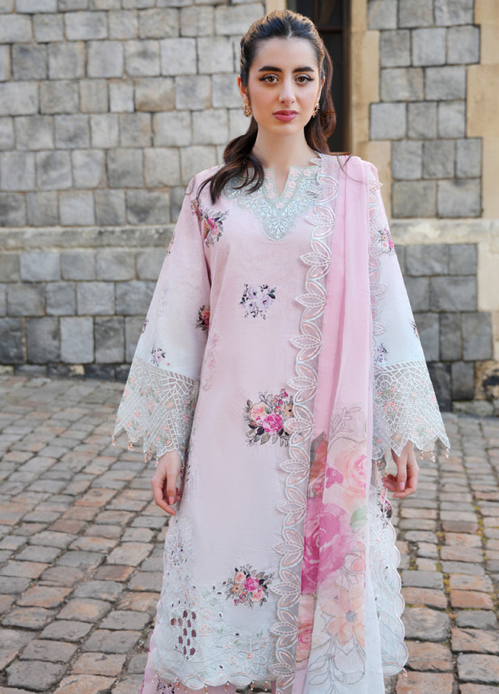 Al Zohaib Printkari Unstitched Embroidered Lawn 3 Piece Suit AZ26ULP 09 - Summer Collection