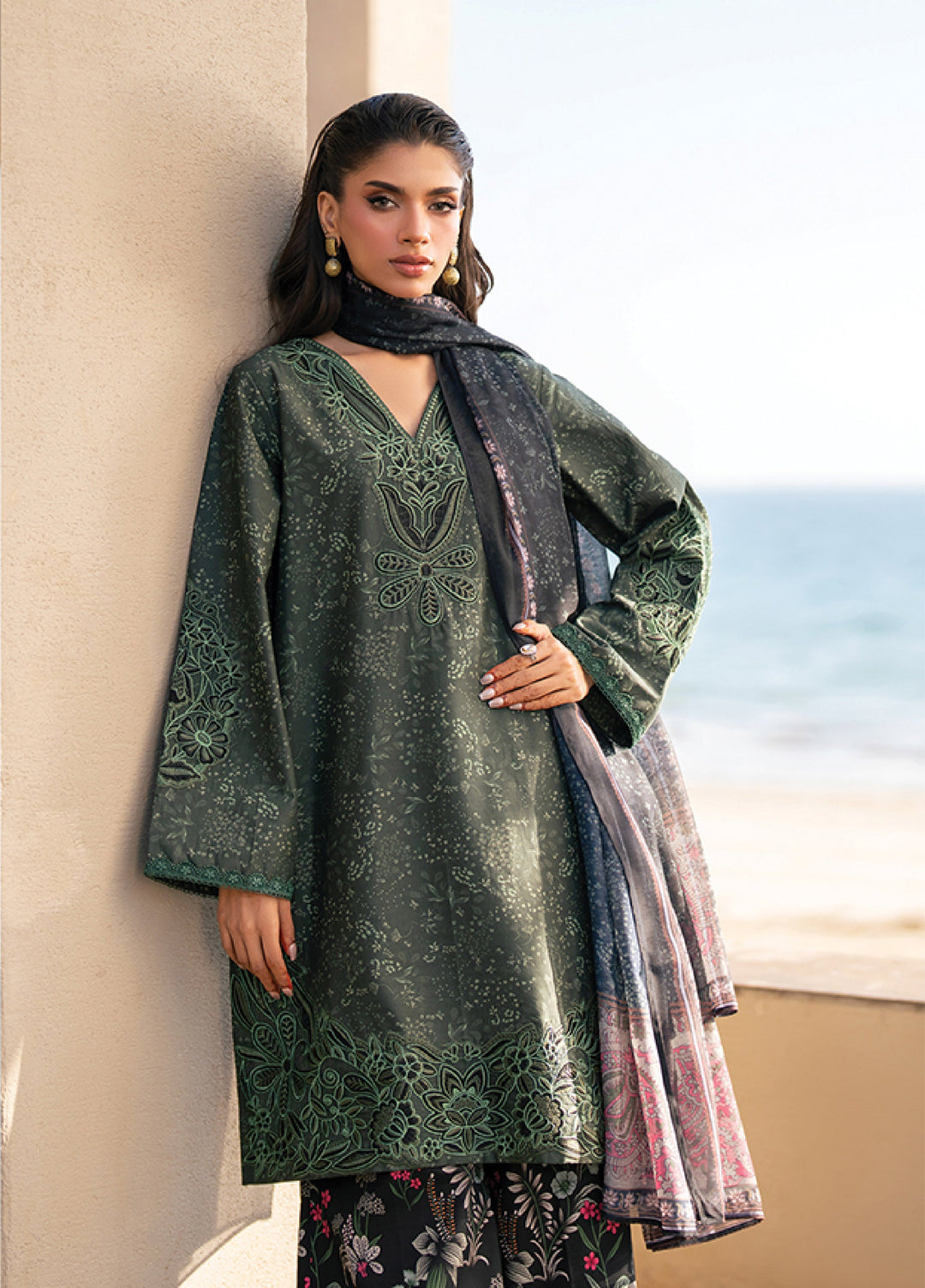 Xenia Formals RTW Embroidered Lawn 3 Piece XF26PL BAHAREH - Summer Collection
