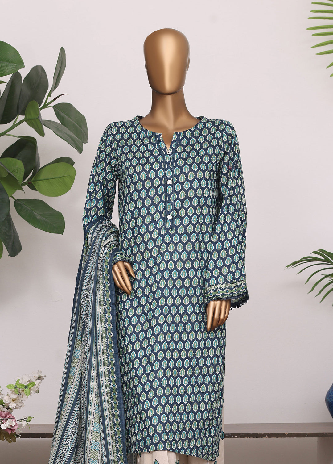 Daily Wear by HZ Textiles Women RTW Lawn Printed 3 Piece Suit HZ26PDW LPT-3P-2605 - Casual Collection
