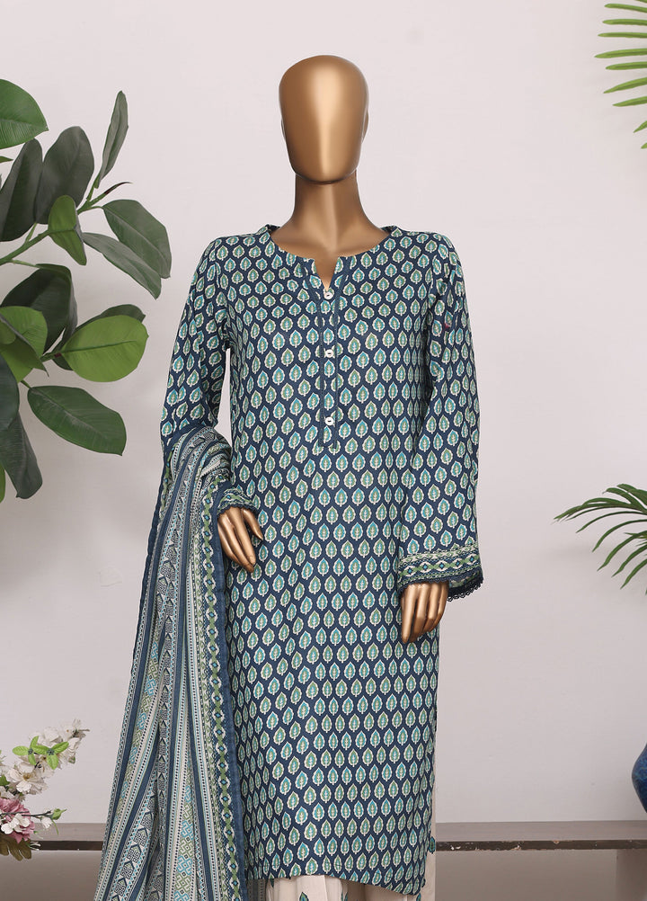 Daily Wear by HZ Textiles Women RTW Lawn Printed 3 Piece Suit HZ26PDW LPT-3P-2605 - Casual Collection