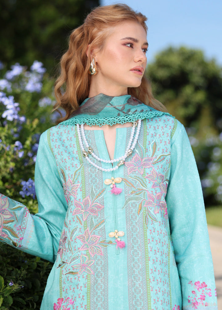 Rang Rasiya Lifestyle Lawn Unstitched Embroidered 3 Piece Suit RR25ULS ASTER - Summer Collection