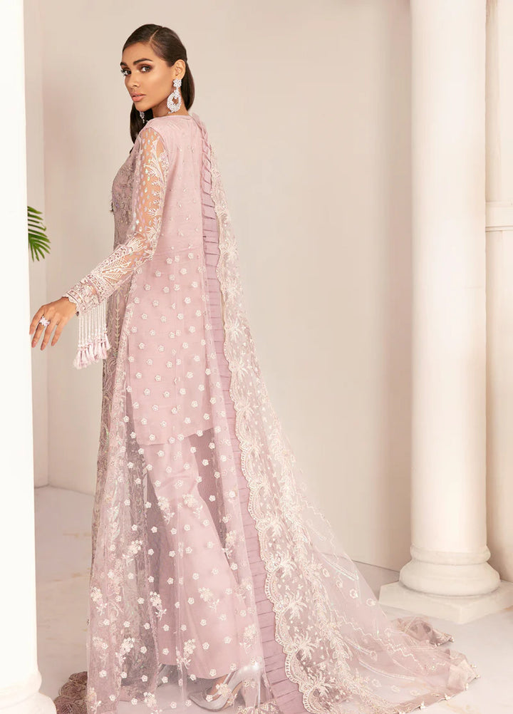Chantelle by Baroque Unstitched Embroidered Net 3 Piece Suit BQ26UFC BQU-CH08-D01 - Festive Collection