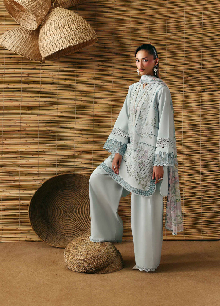 Sable Vogue Unstitched Embroidered Lawn 3 Piece Suit SV26ULL SL-09-26-V2 - Festive Collection