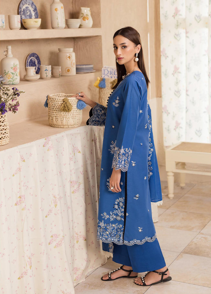 Nissa by Rajbari Unstitched Chikankari Embroidered Lawn 3 Piece Suit RB26UNCL D-7 - Summer Collection