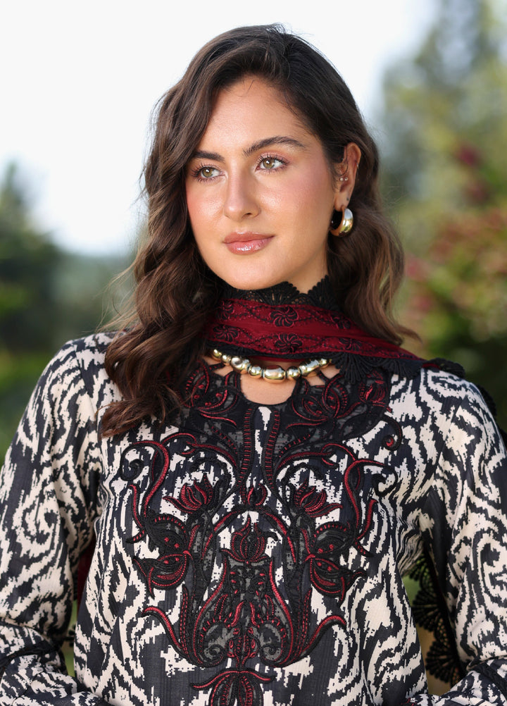 Rang Rasiya Lifestyle Lawn Unstitched Embroidered 3 Piece Suit RR25ULS PEONY - Summer Collection
