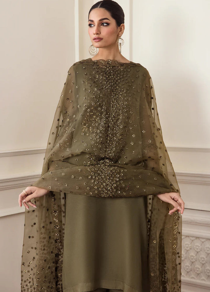Chantelle by Baroque Unstitched Embroidered Chiffon 3 Piece Suit BQ26UFC BQU-PR-D295 - Festive Collection