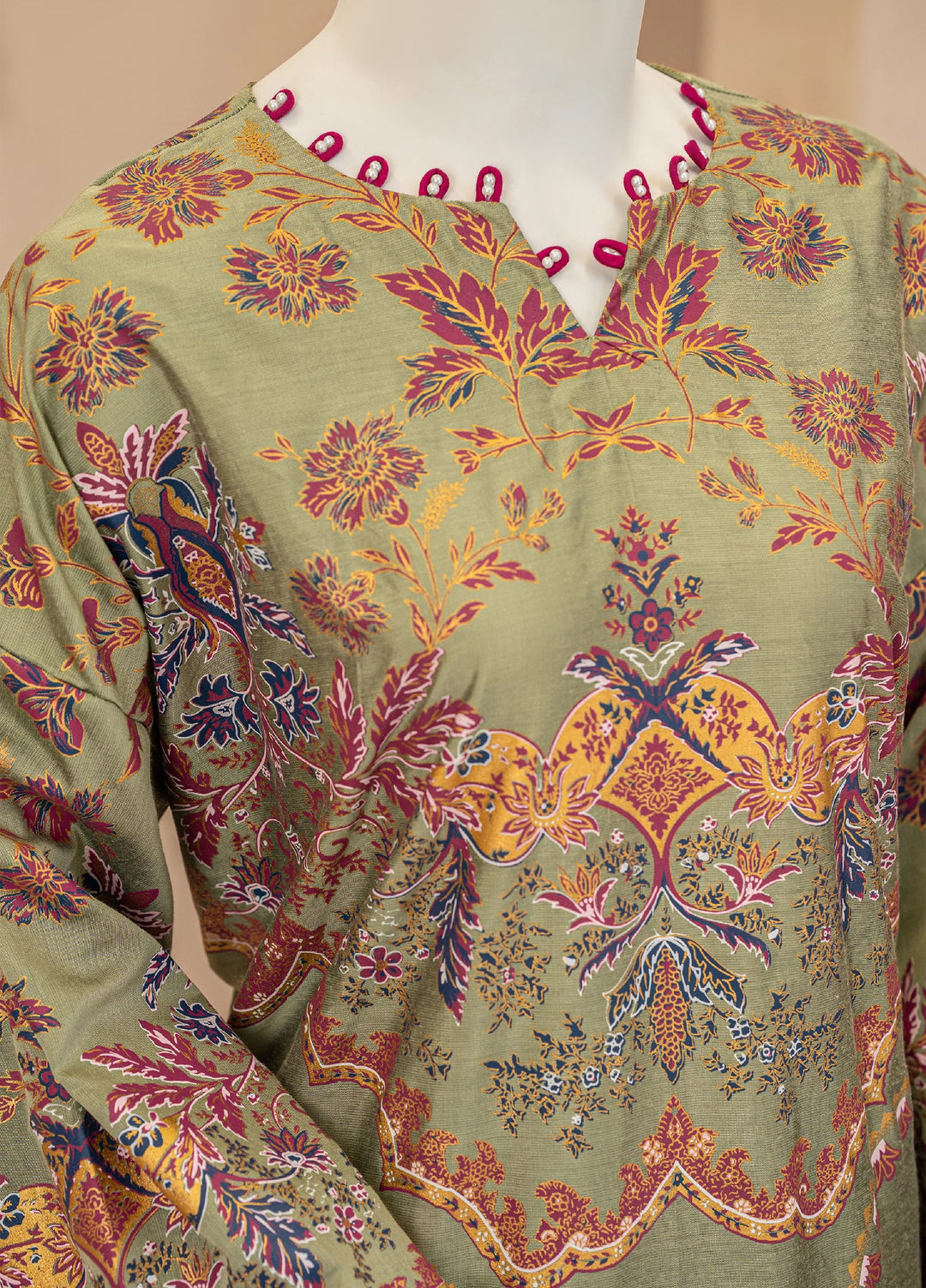 Riley Womens Pret 2 Piece Linen Matcha JRS2P - Winter Collection