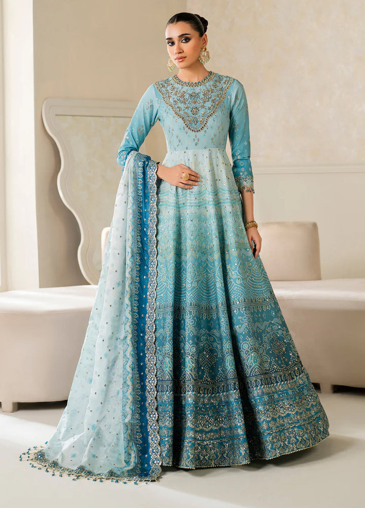 Chantelle by Baroque Unstitched Embroidered Raw Silk 3 Piece Suit BQ26UFC UF-4162 - Festive Collection