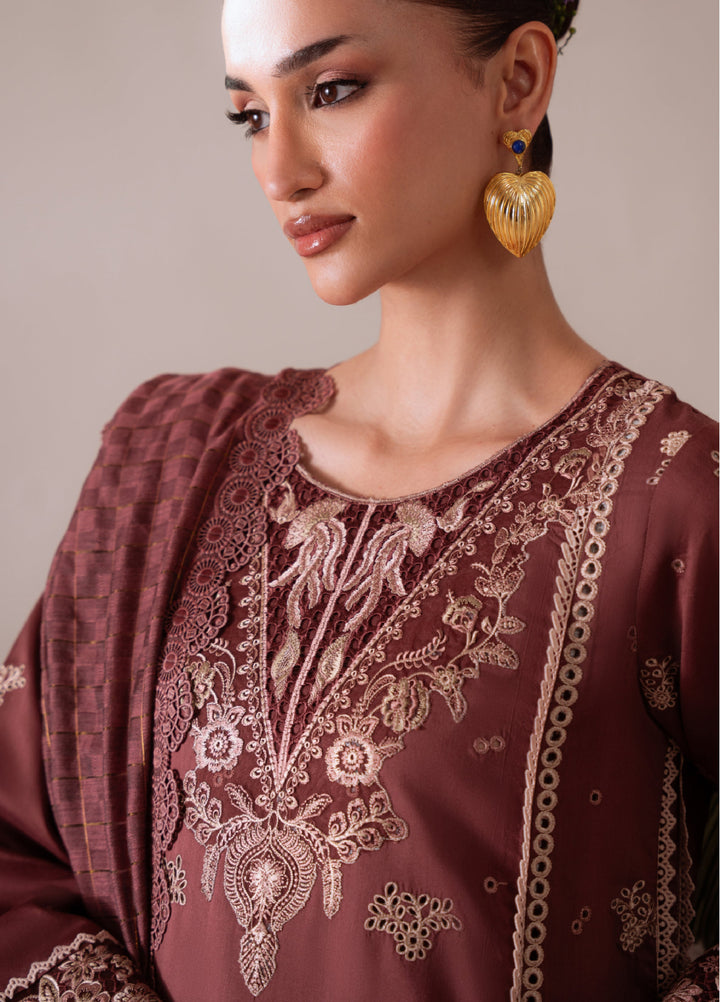 Miraal By Aabyaan Embroidered Chikankari Suits Unstitched 3 Piece ABY25MV D-AV-04-Inara - Winter Collection