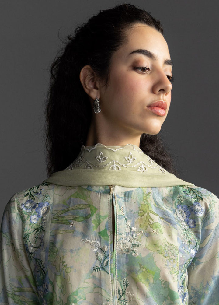 Coco by Zara Shahjahan Unstitched Embroidered Lawn 3 Piece Suit CZS26UL AIRA-6A - Summer Collection