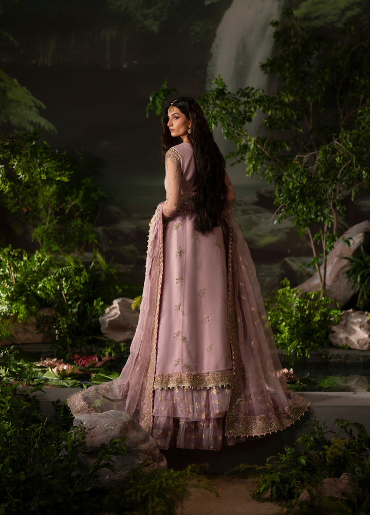 Dastan E Ishq by Ajr Festive Embroidered Unstitched Organza 3 Piece Suits AJR25DI D-1 Dhanak - Formals Collection