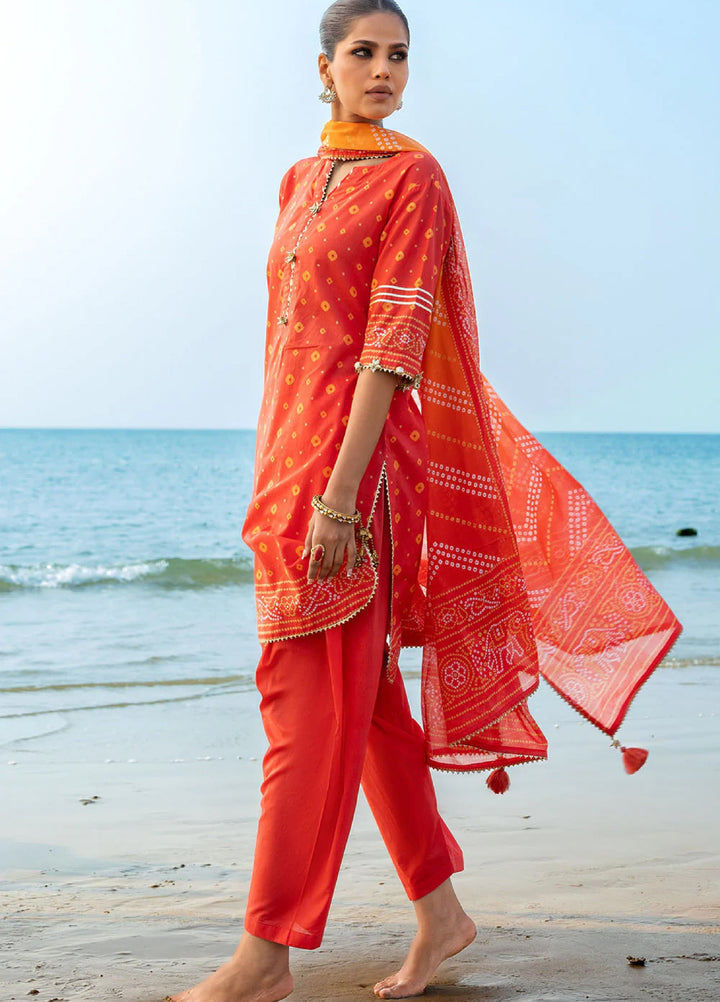 The Chunri by Gul Ahmed Unstitched Printed Lawn 3 Piece Suit GA26UTCL CL-62031 A - Summer Collection