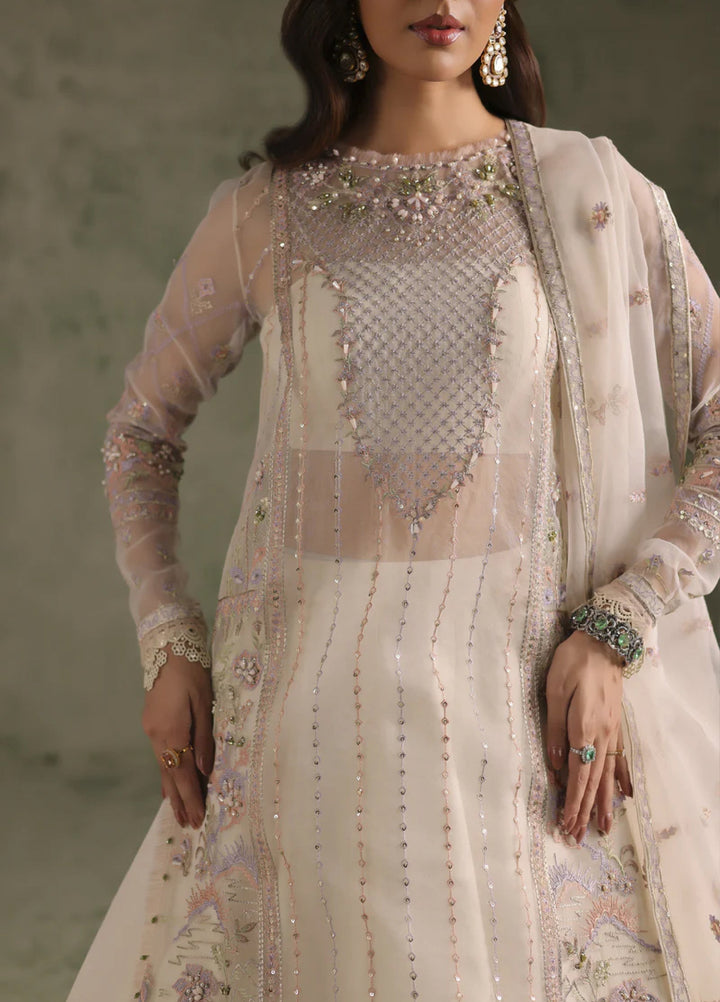 Esmeree by Imran Ramzan Embroidered Unstitched Organza 3 Piece Veu De Flores - Formals Collection