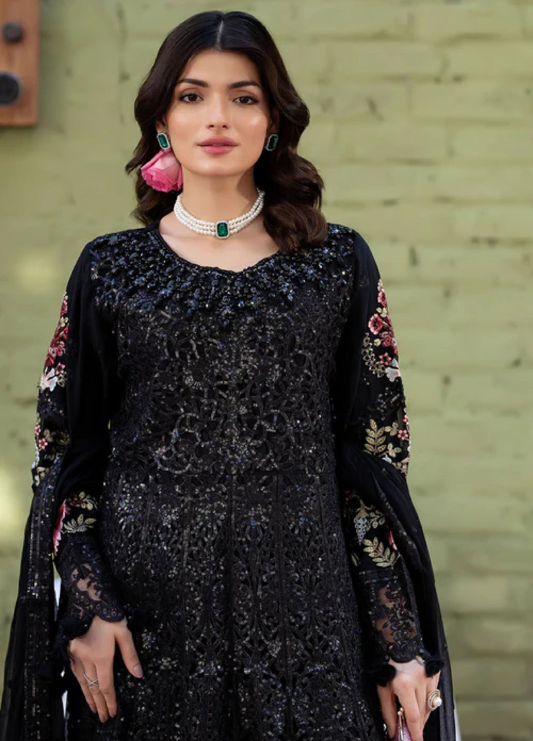 Sahellian by Meerak Women Pret Luxury Chiffon 4 Piece Afsana - Formals Collection