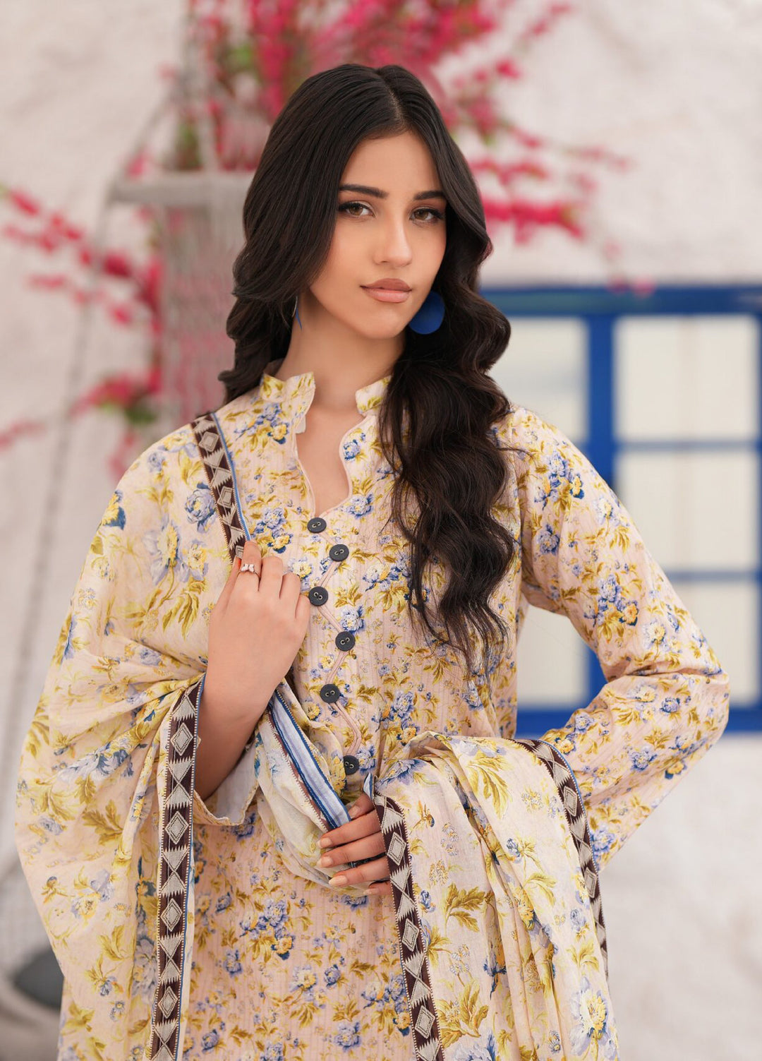 Salina by Regalia Textile Unstitched Printed Lawn 3 Piece Suit RG26PUIV D-9 - Summer Collection