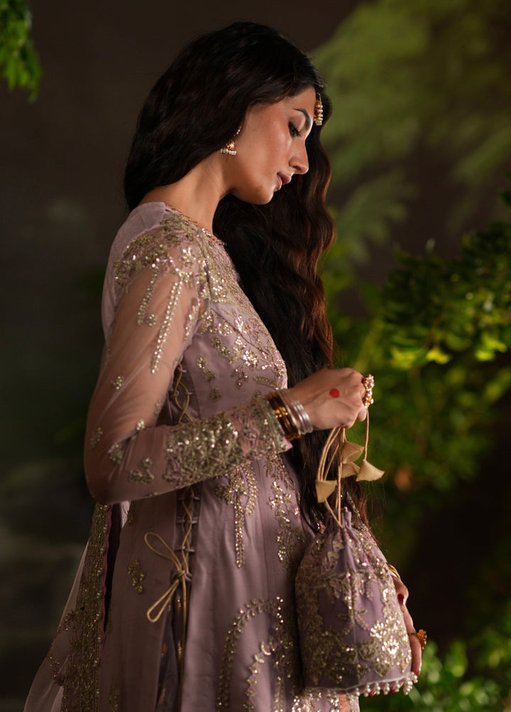 Dastan E Ishq by Ajr Festive Embroidered Unstitched Organza 3 Piece Suits AJR25DI D-1 Dhanak - Formals Collection