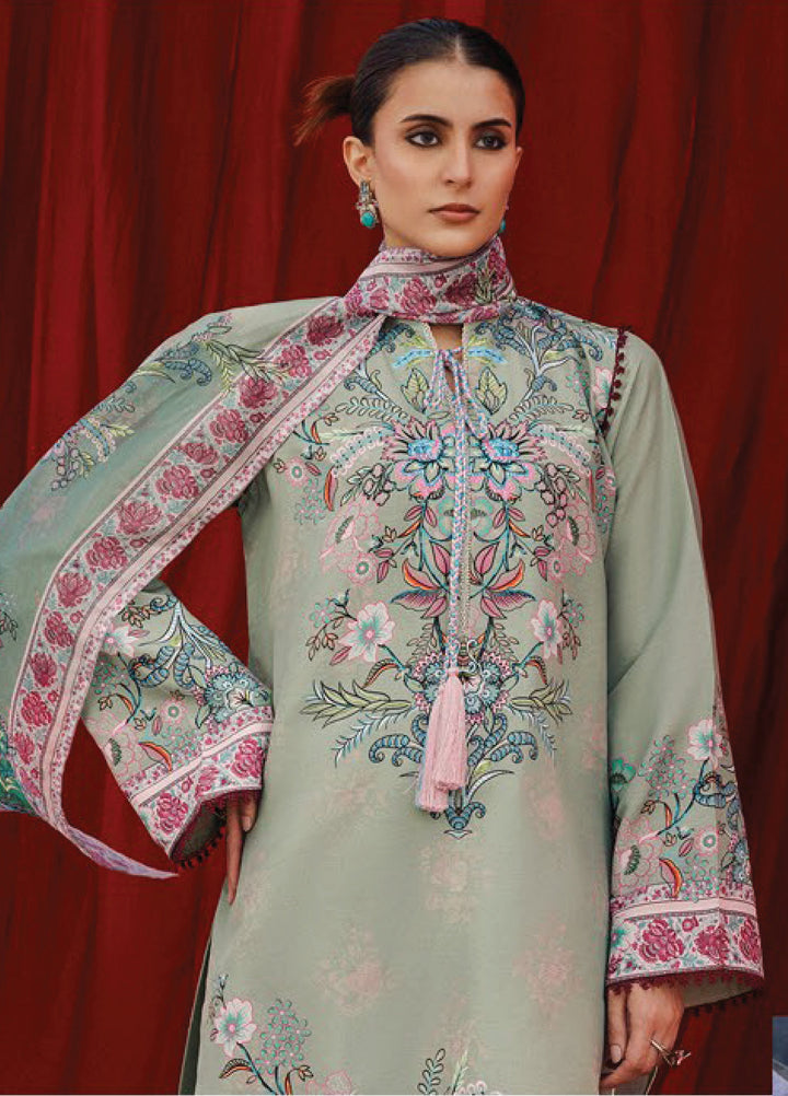 Aik Roz by Aik Atelier Unstitched Khaddar Printed Suits 3 Piece AIK25RK Look 06 - Winter Collection