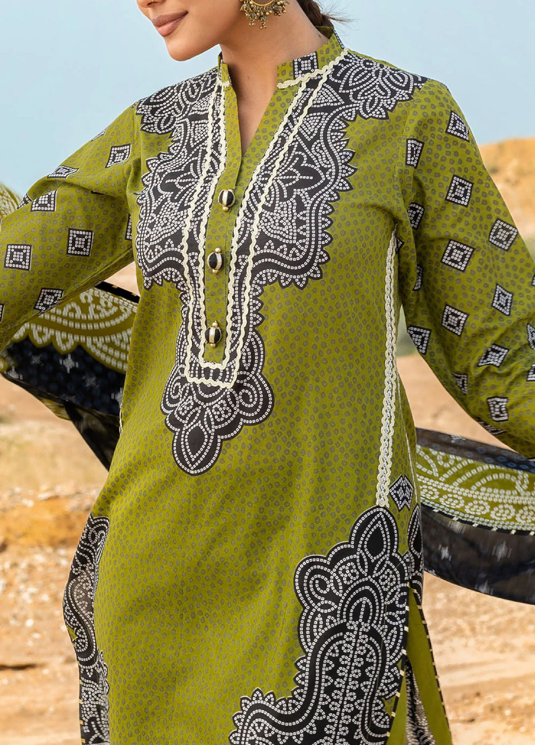 The Chunri by Gul Ahmed Unstitched Printed Lawn 3 Piece Suit GA26UTCL CL-62061 A - Summer Collection