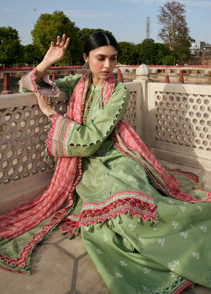 Angan by Kahf Unstitched Printed Lawn 3 Piece Suit KHF26ULA GUL-BAHAR KPS-6B - Festive Collection