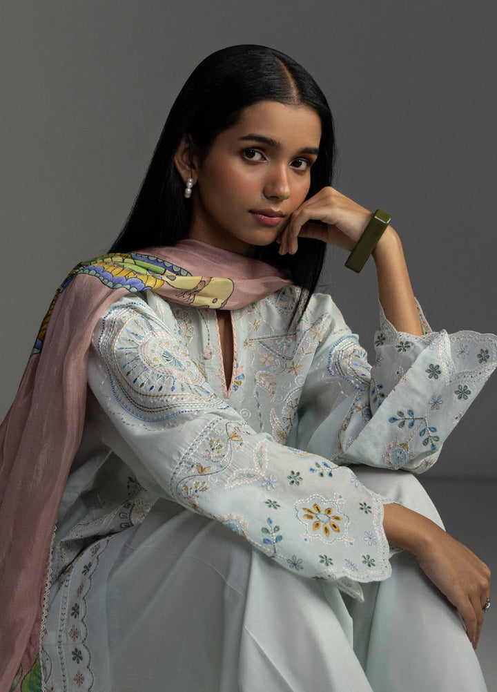 Coco by Zara Shahjahan Unstitched Embroidered Lawn 3 Piece Suit CZS26UL VEYA-7B - Summer Collection