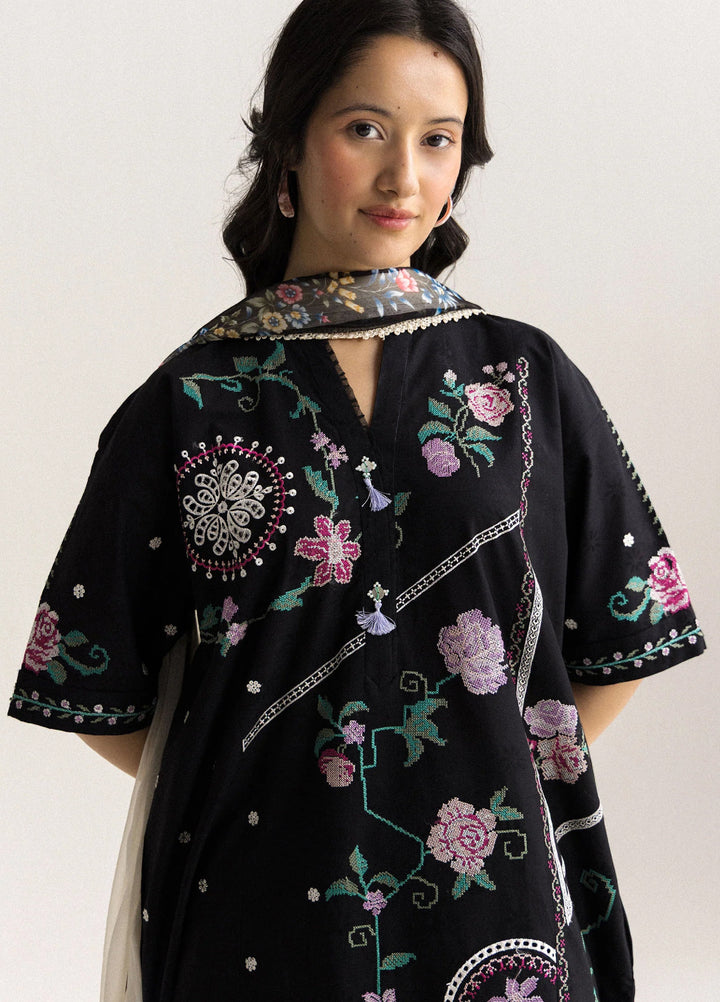 Coco by Zara Shahjahan Unstitched Embroidered Lawn 3 Piece Suit CZS26UCLP INES-6A - Eid Collection