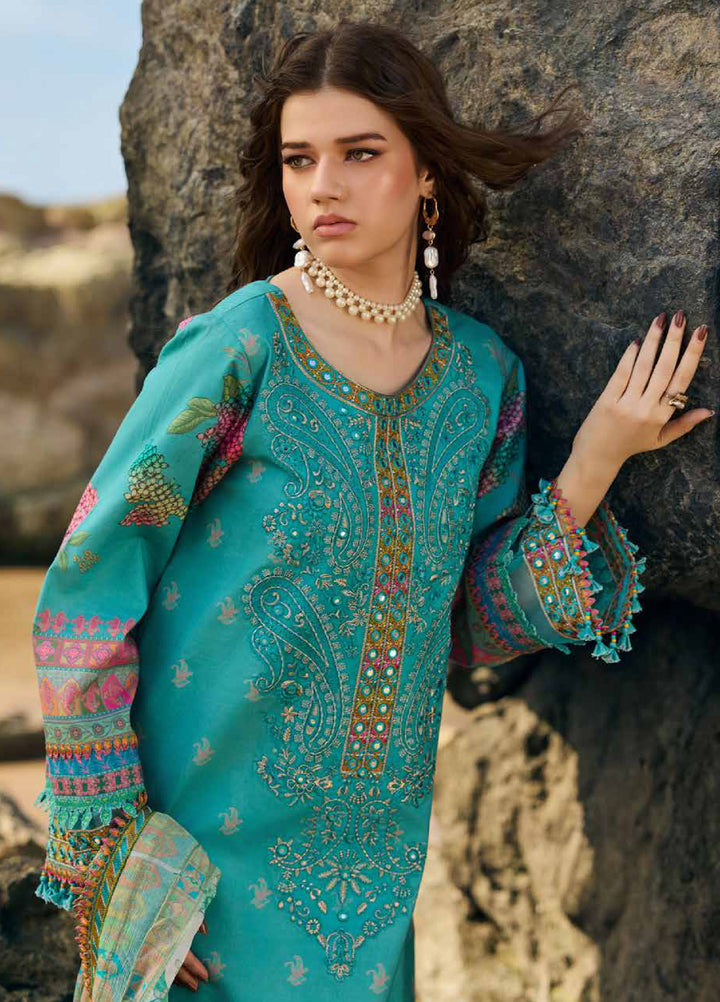 Sun Shine by Charizma Unstitched Embroidered Lawn 3 Piece Suit CHR26ULS CSN6-11 - Summer Collection