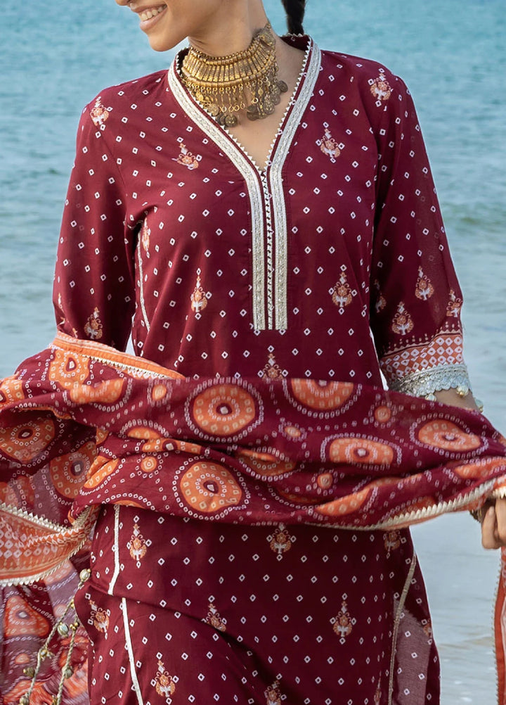 The Chunri by Gul Ahmed Unstitched Printed Lawn 3 Piece Suit GA26UTCL CL-62168 B - Summer Collection