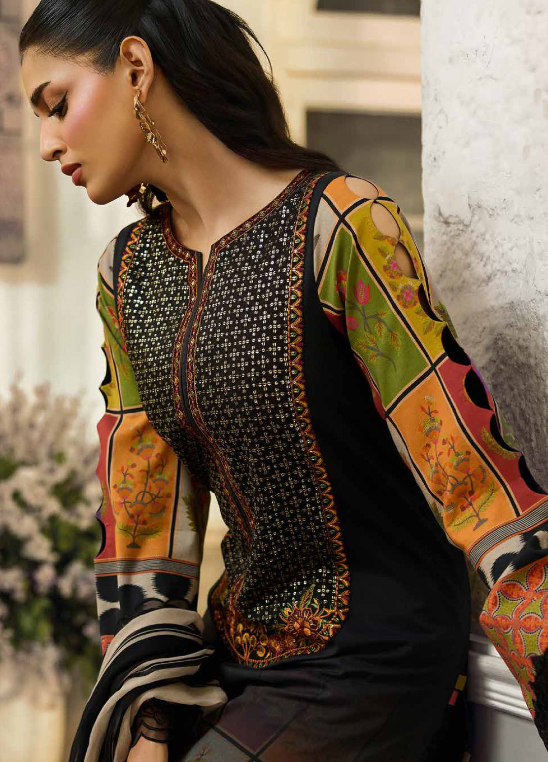 Sun Shine by Charizma Unstitched Embroidered Lawn 3 Piece Suit CHR26ULS CSN6-18 - Summer Collection