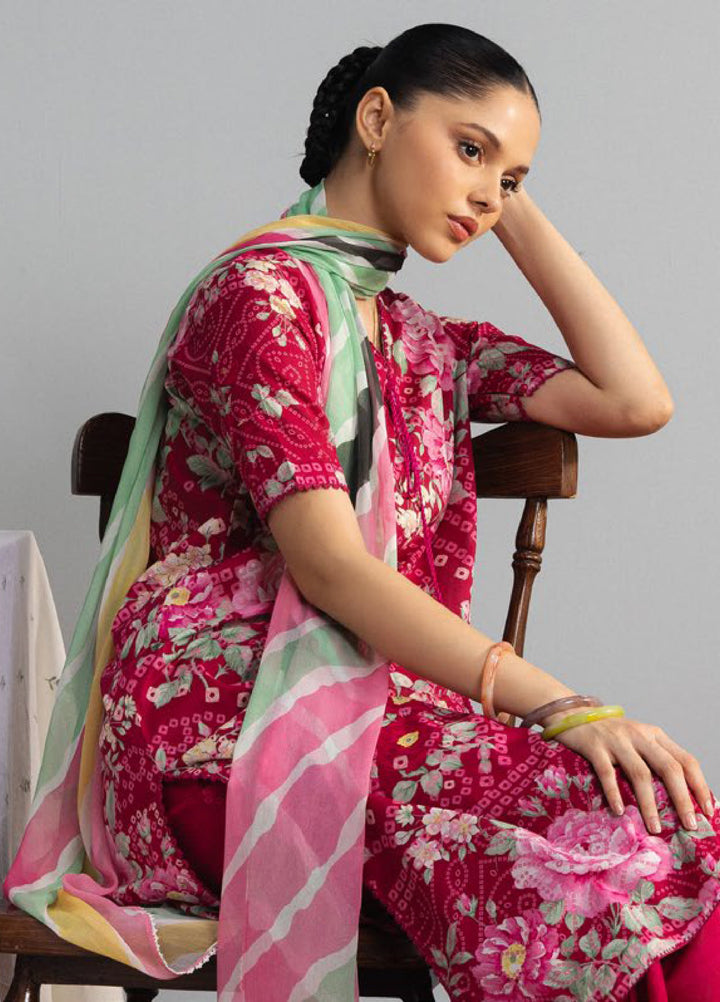 Coco by Zara Shahjahan Unstitched Printed Lawn 3 Piece Suit CZS26ULV KOHANA-4B - Summer Collection