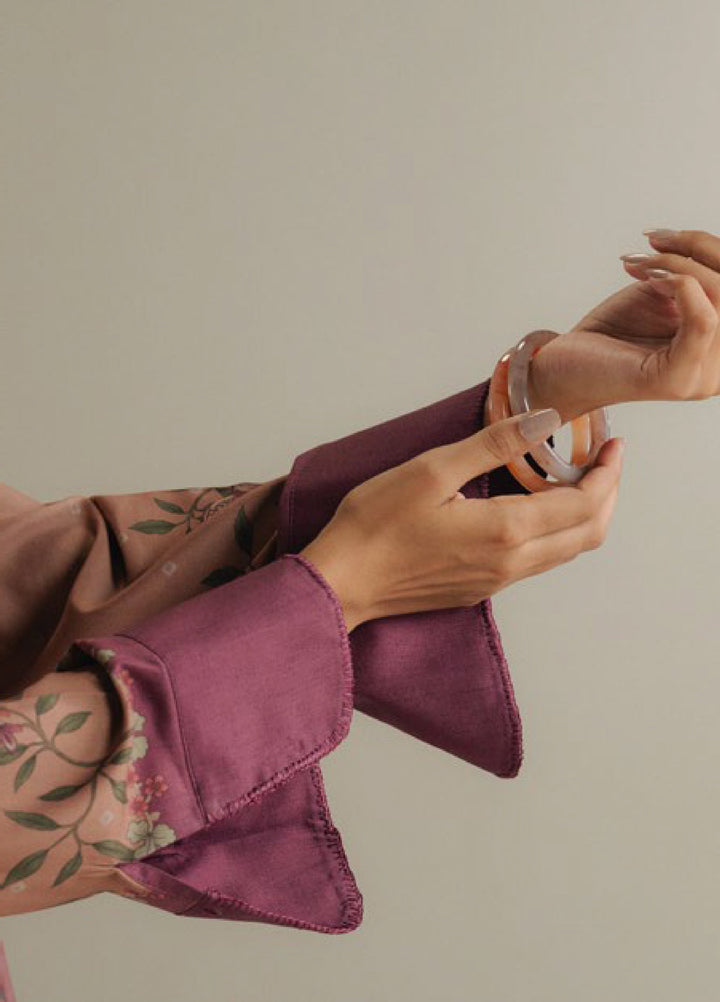 Coco by Zara Shahjahan Prints Unstitched Linen Suits 3 Piece CZS25PW Sienna Field D-4B - Winter Collection