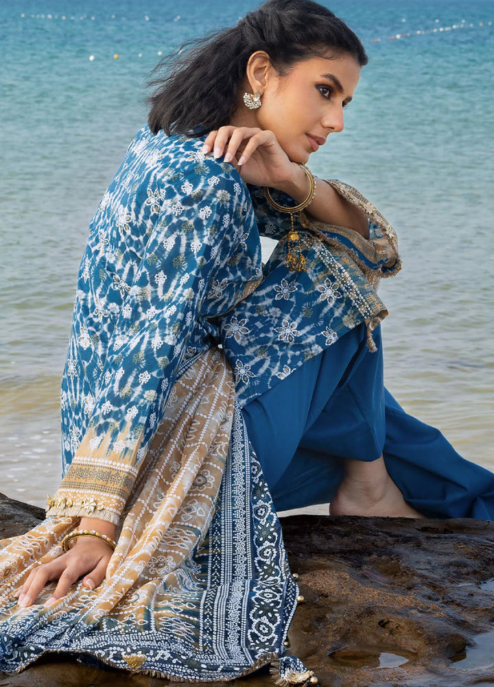 The Chunri by Gul Ahmed Unstitched Printed Lawn 3 Piece Suit GA26UTCL CL-62022 A - Summer Collection