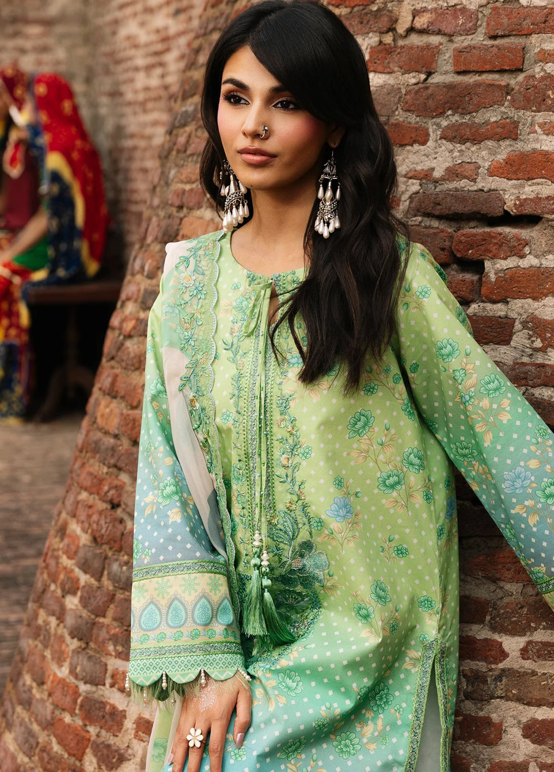 Chunri by Charizma Unstitched Embroidered Lawn 3 Piece Suit CHR26UCL CHN6-07 - Summer Collection