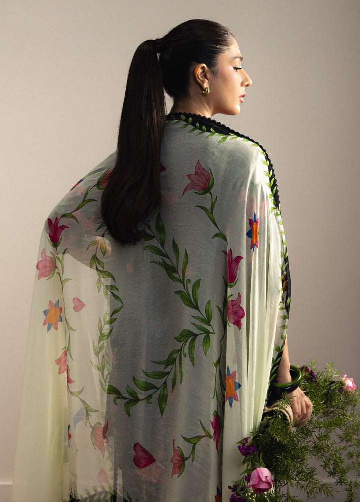 Coco by Zara Shahjahan Unstitched Printed Lawn 3 Piece Suit CZS26ULV ASAHI-2A - Summer Collection