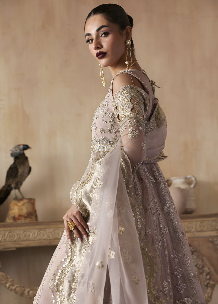 Jahanara by Zarposh Embroidered Organza Suits Unstitched 3 Piece ZP25JF Nure - Festive Collection