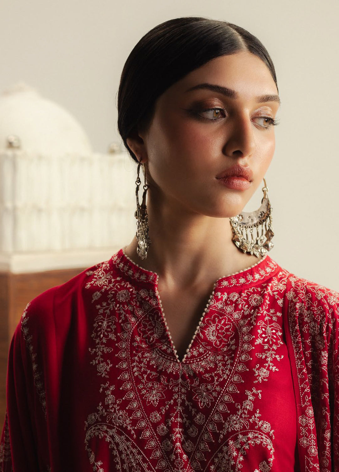 Zara Shahjahan Unstitched Winter Marina Embroidered Suits 3 Piece CZS25WC D5-Laalazar - Winter Collection