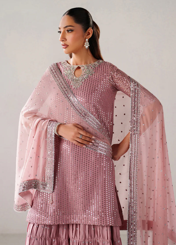 Chantelle by Baroque Unstitched Embroidered Chiffon 3 Piece Suit BQ26UCF UF-4388 - Festive Collection