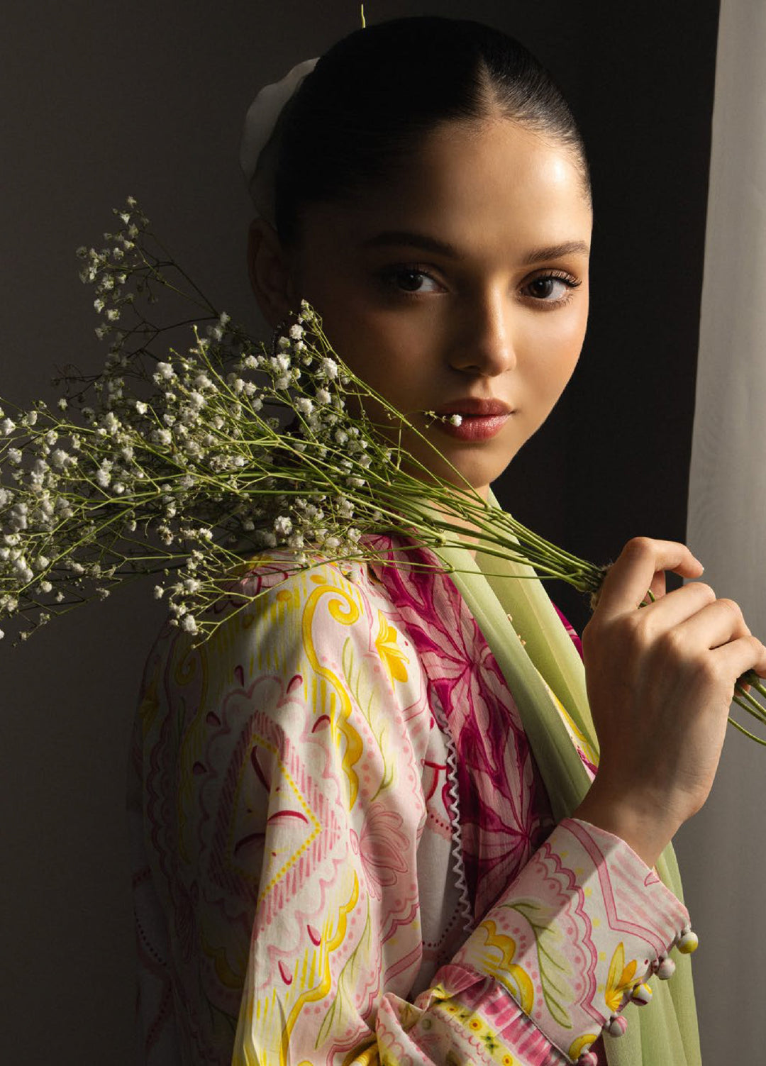 Coco by Zara Shahjahan Unstitched Printed Lawn 3 Piece Suit CZS26ULV NAMI-5B - Summer Collection