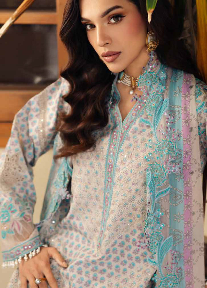 Sun Shine by Charizma Unstitched Embroidered Lawn 3 Piece Suit CHR26ULS CSN6-15 - Summer Collection
