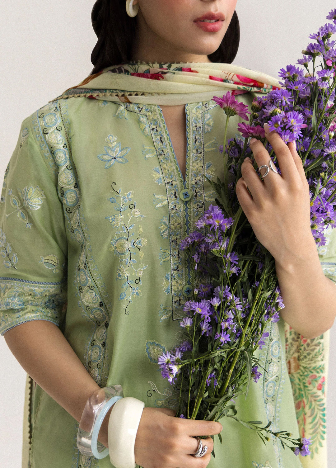 Coco by Zara Shahjahan Unstitched Embroidered Lawn 3 Piece Suit CZS26UCLP NOA-5B - Eid Collection