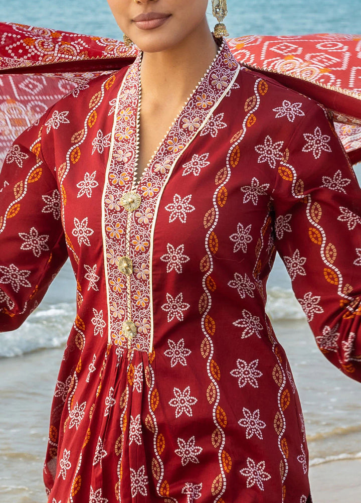 The Chunri by Gul Ahmed Unstitched Printed Lawn 3 Piece Suit GA26UTCL CL-62026 B - Summer Collection