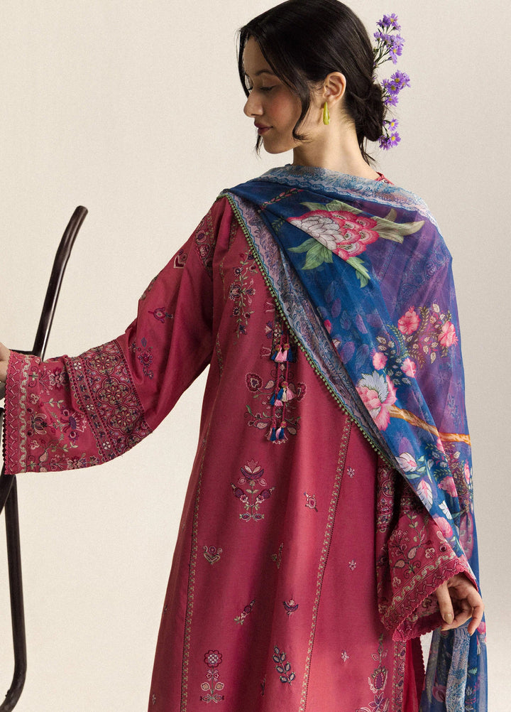 Coco by Zara Shahjahan Unstitched Embroidered Lawn 3 Piece Suit CZS26UCLP NOA-5A - Eid Collection