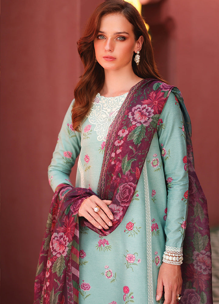 Xenia Formals RTW Embroidered Lawn 3 Piece XF26PL SLATE - Summer Collection