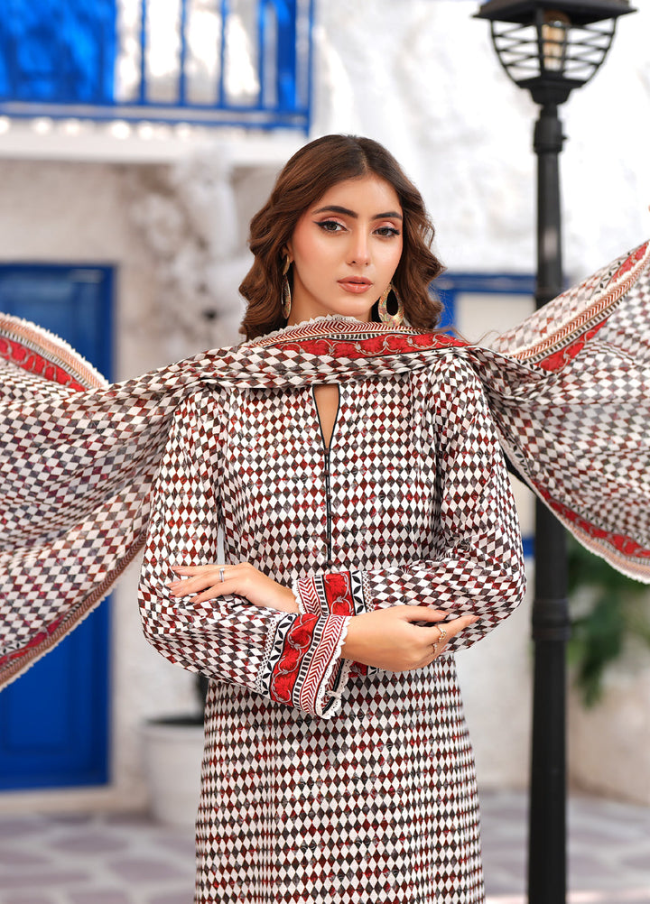Salina by Regalia Textile Unstitched Printed Lawn 3 Piece Suit RG26PUIV D-3 - Summer Collection