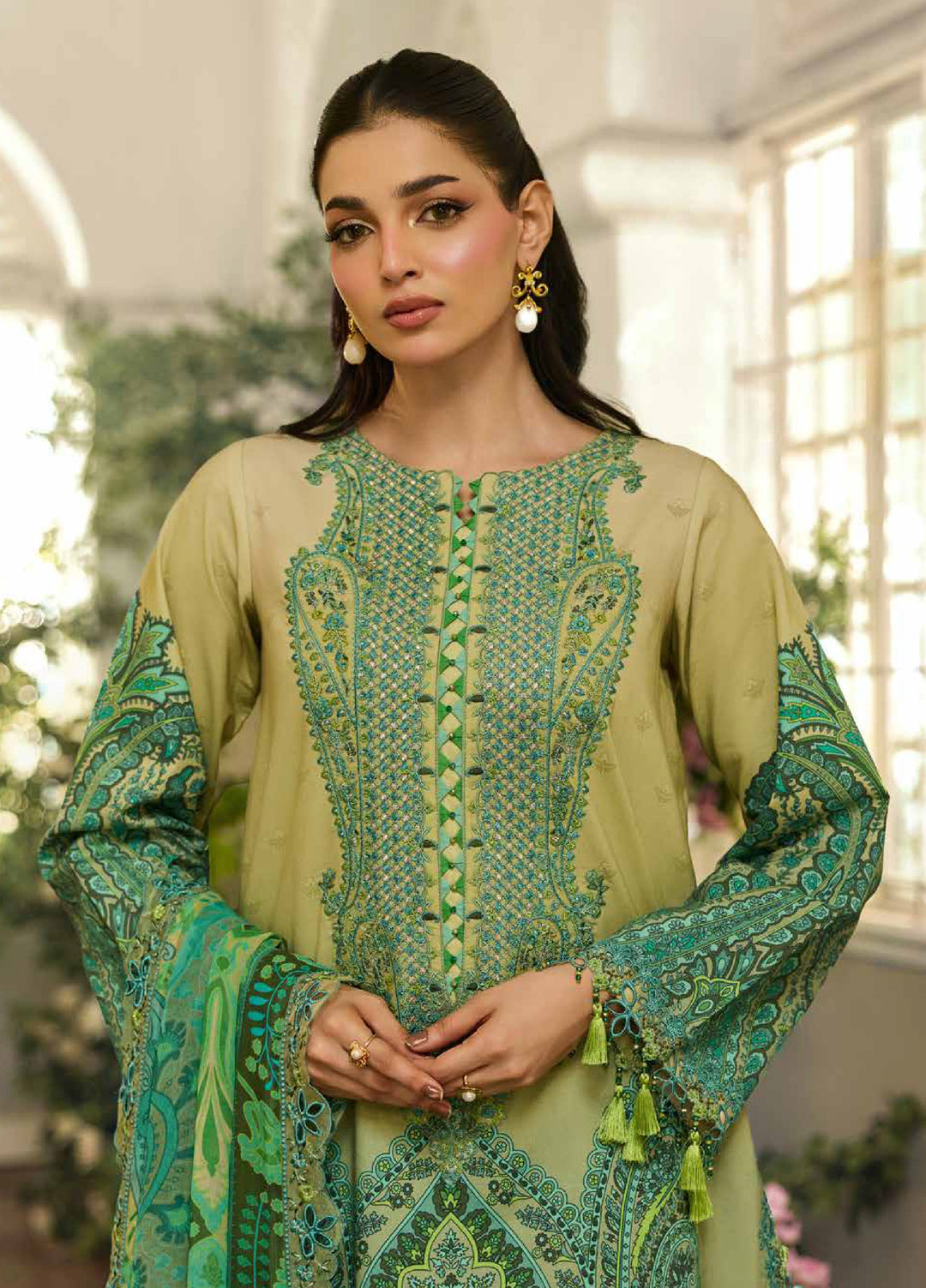 Sun Shine by Charizma Unstitched Embroidered Lawn 3 Piece Suit CHR26ULS CSN6-19 - Summer Collection