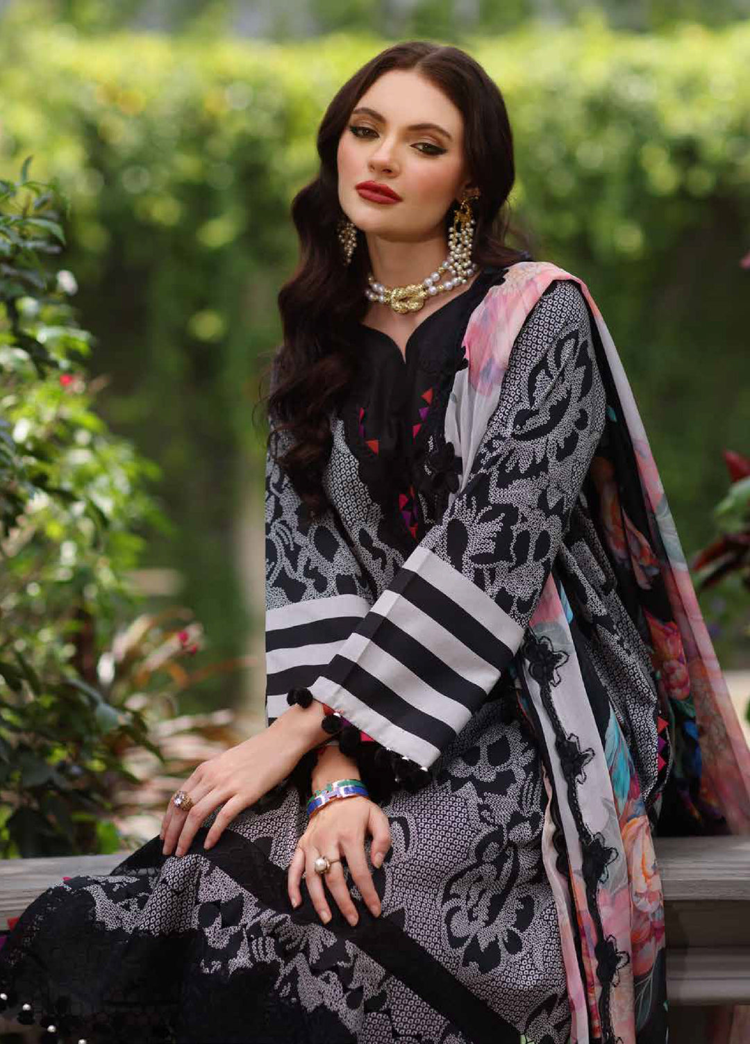 Aghaz e Nou by Charizma Unstitched Embroidered Lawn 3 Piece Suit CHR26UA AG6-07 - Summer Collection